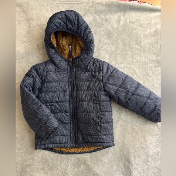 The North Face Kids Jacket - Navy and Brown - Picture 1 of 3